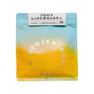 Spojka - kawa ziarnista Kolumbia Juicy Strawberry Co-fermented with Fruits Omniroast 200 g