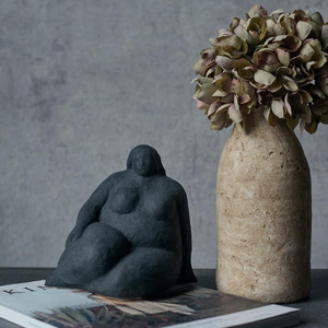 Rolinda Ceramic Sculpture, Ink