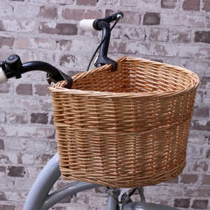 Large Wicker Bike Basket