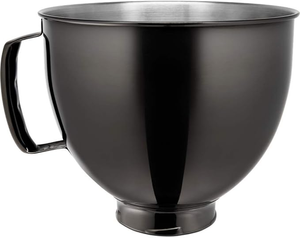 Kitchenaid 5KSM5SSBRB 4.8L Stainless Steel Mixing Bowl - Radiant Black