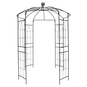 Woodside Santon Metal Garden Birdcage Pergola