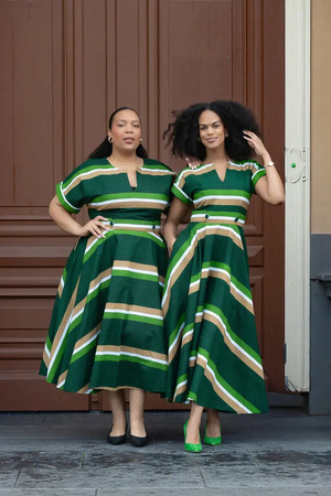 Peju Green Dress