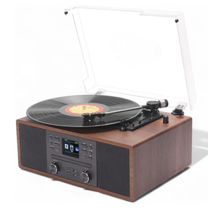 Steepletone Austin 5-in-1 Music System with CD Player, Bluetooth, DAB+/FM Radio and USB Playback