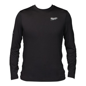 Milwaukee 4932498285 Workskin Cold Weather Base Layer Black Long Sleeve L