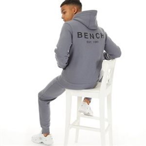 Bench Mens Terren Tracksuit Steel Grey