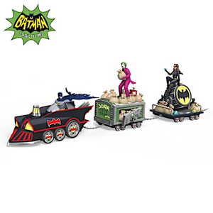 BATMAN'S BAT-TRAIN Heist Figurine Collection