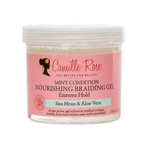 Camille Rose Mint Condition Nourishing Braiding Gel Extreme Hold 12oz