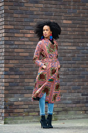 Zola Multicolored Duster Jacket