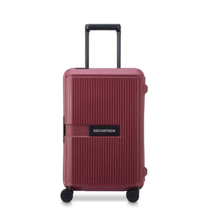 Securitech By Delsey - Stone Wheelaboard Spinner Case Burgundy 55cm