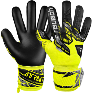 Reusch Attrakt Silver - Safety Yellow/Black - 9