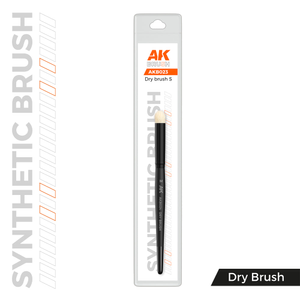 AK Interactive AKB023 Synthetic Dry Paint Brush - S