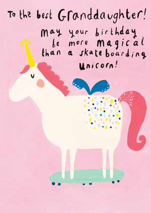 To The Best Granddaughter Card
