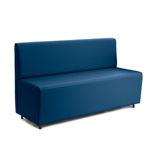 Divanetto Essence 3 posti per Ristoranti in ecopelle Mamba Dim 150x62xH88