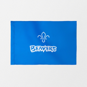 Beavers Personalised Printed Flag / Banner - New