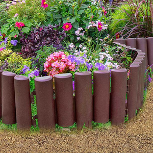 Easylife Log-Effect Lawn Edging, Size Pack Of 8