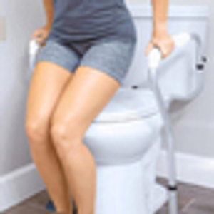 Toilet Safety Frame w/Height Adjust Handles