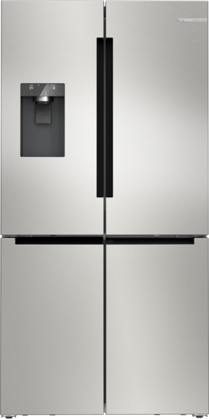 Bosch KFI96APEAG Series 6 French Door Bottom freezer - multi door 183 x 90.5 cm Brushed steel