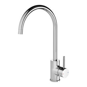 Pina Gooseneck Sink Mixer 200mm 6 Star Chrome [300010]