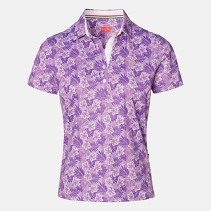Polo Lucia - Purple/White
