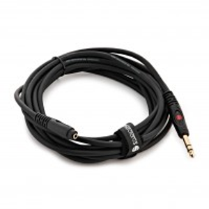 Studiospares 3.5mm TRS (F) - 6.35mm TRS (M) Headphone Extension Cable , 5m