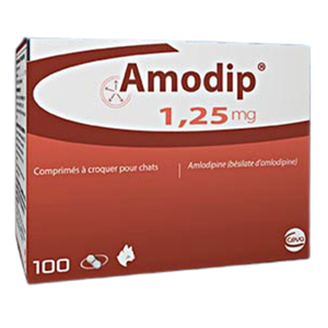 Amodip Chewable Tablets For Cats (Prescription Required)