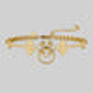 FORTRESS. Medieval Knocker Hinged Choker - Gold - Gold
