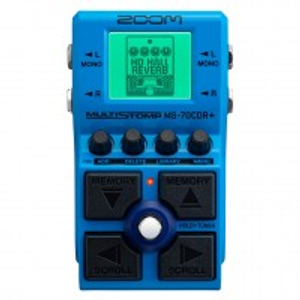 Zoom MS-70CDR+ MultiStomp Chorus, Delay and Reverb Pedal