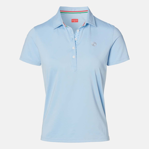 Polo Bianca - Light Blue/White
