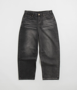 Butter Goods Wide Cut Jeans - Washed Black