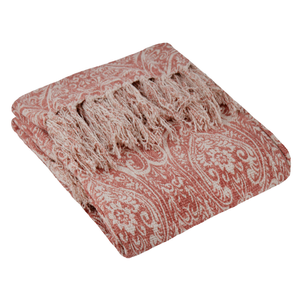 Durelle Cotton 130cm x 70cm Throw Coral