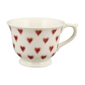 Seconds Double Heart Large Teacup