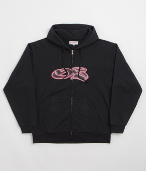 Yardsale YS Spray Full Zip Hoodie - Charcoal