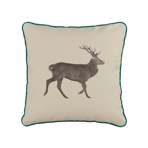 Farthing Wood & Everly Cushion 45cm x 45cm, Linen