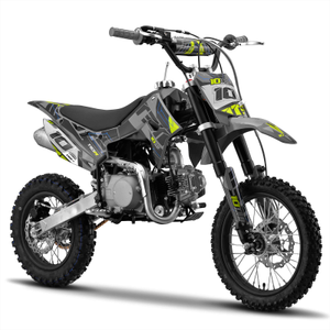 10Ten 110R 110cc 14/12 76cm Grey Semi-Auto Pit Bike