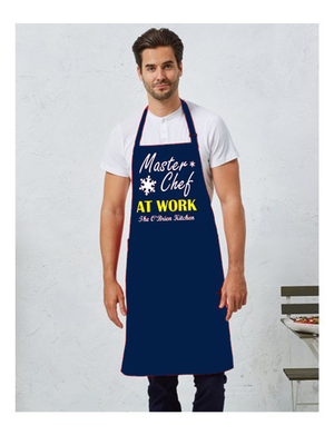 Personalised Master Chef Christmas Apron