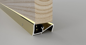 Stormguard Lowline Inward Threshold Draught Seal - Gold - 914mm