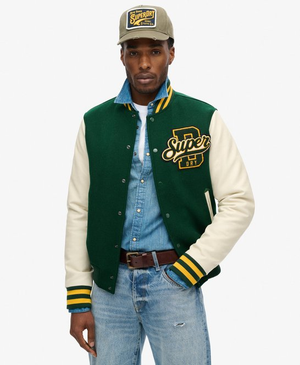 Giacca bomber in lana Varsity