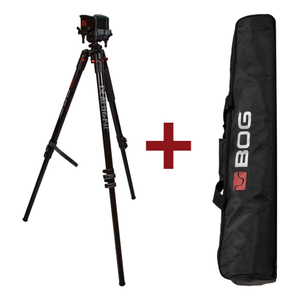 Death Grip Clamping Aluminium Tripod Shooting Stick + Carry Bag Combo