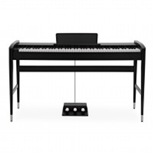 Keynote Contemporary Digital Piano with Bluetooth, Matte Black