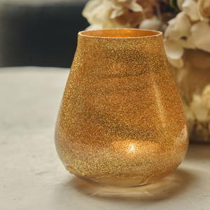 Cooper Glass Candle Holder