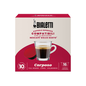 Bialetti - kawa w kapsułkach Dolce Gusto Corposo - 16 kapsułek