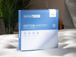 Mattress Protect Cotton Smooth 5' 3" European King Protector