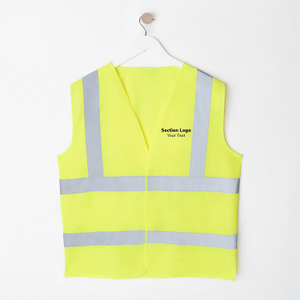Personalised Hi Vis Jacket - Adult-XL-Yellow