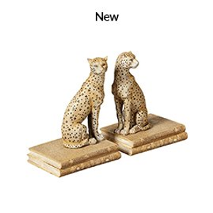 Lakadema Leopard Bookends