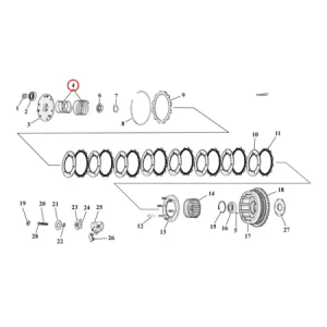 DOSS Clutch Spring, Heavy-Duty One-Piece For 1971- Early 1984 XL Models (A-38080-90)