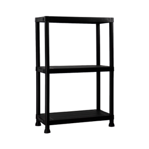 Estantería de Resina con 3 Baldas 75kg 61x31x91cm Thinia Home