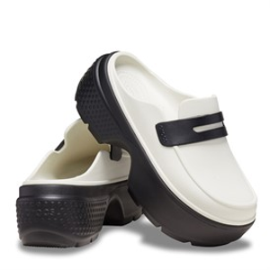 Crocs Womens Stomp Loafers Linen/Black