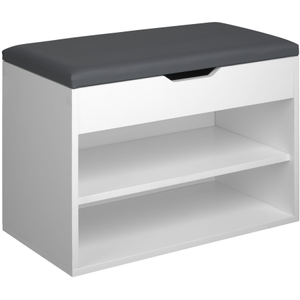 Scarpiera Jasmina con cuscino 60 x 30 x 43,5 cm