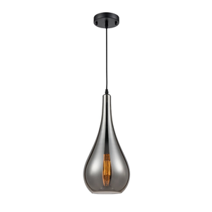 PCH187 Droplet 1 Light Pendant Smoked
