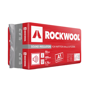 Rockwool Sound Slab 12/1200 x 400 x 50mm 5.76m²